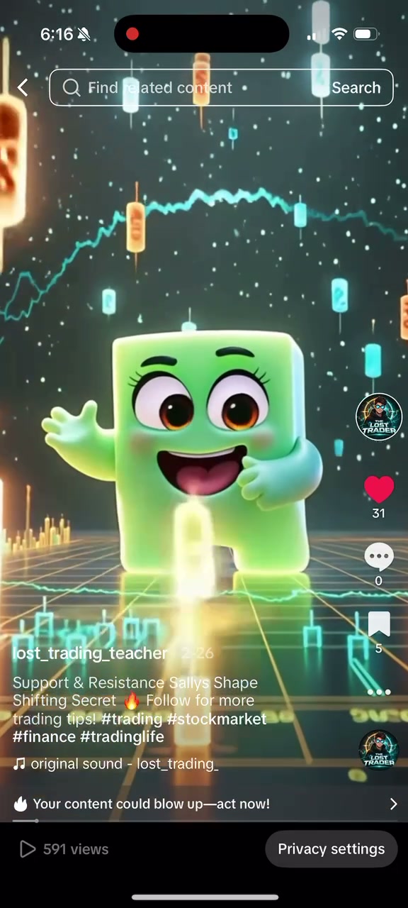 Trading · 3D character ad